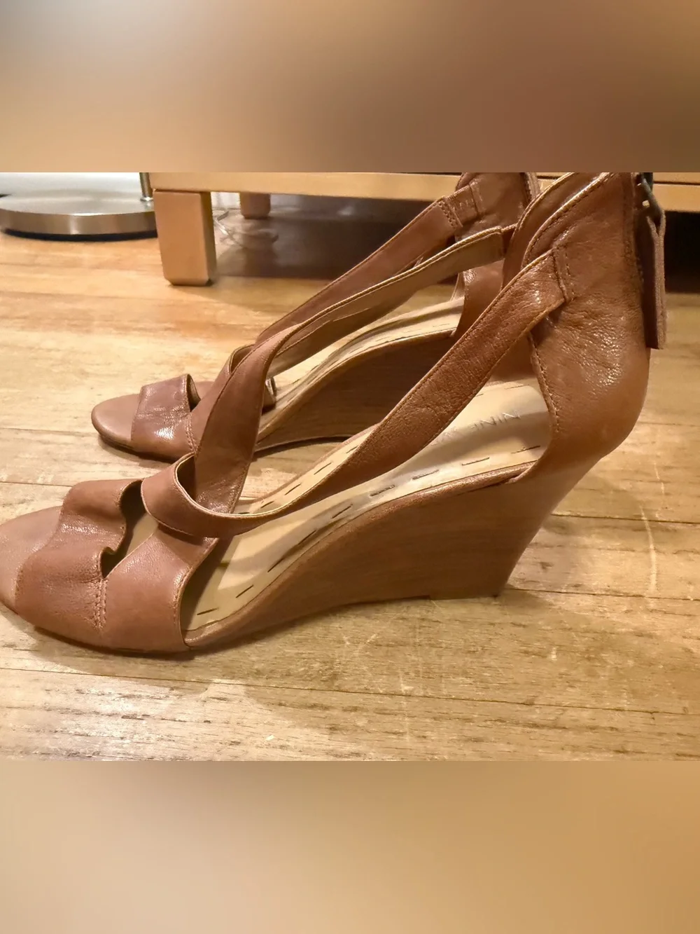 Women’s Tan Wedge Sandals